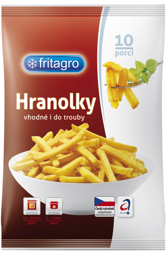 Bramborové hranolky předsmažené 10 porcí