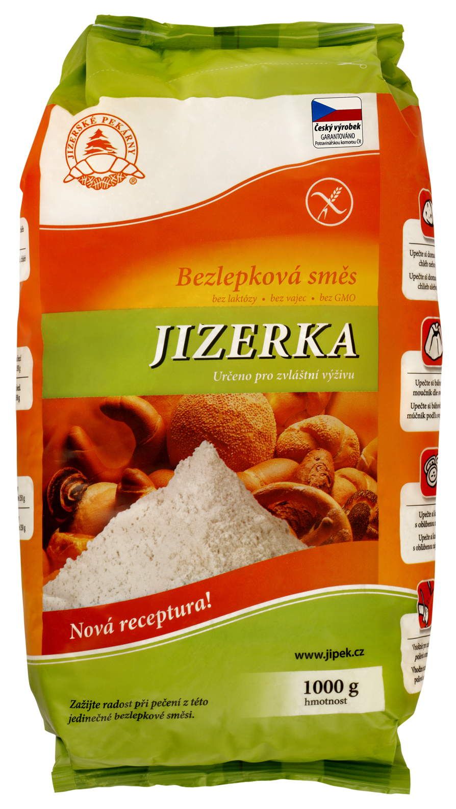 bezlepková směs Jizerka