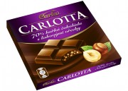 CARLOTTA Hořká čokoláda s ořechy