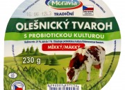 Olešnický tvaroh s probiotickou kulturou měkký 230g