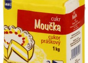 Cukr moučka 1kg s obsahem protihrudkujících látek